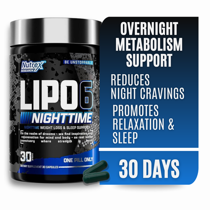 Nutrex Research Lipo-6 Nighttime (30 capsules)
