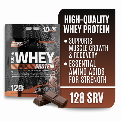 Nutrex Research Whey Protein Powder (Chocolate 10lb)